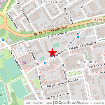 Carte de « 15 rue Jean-de-la-Fontaine » sur OpenStreetMap