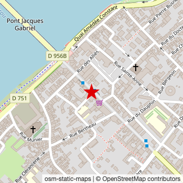 Carte de « Bar « Le Liber’thés » (21 avenue Wilson) » sur OpenStreetMap