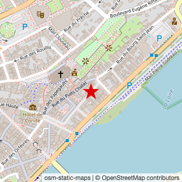 Carte de « Bar « Le Singe vert » (58 rue Foulerie) » sur OpenStreetMap