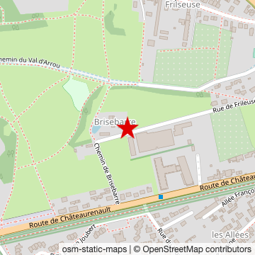 Carte de « Maison du Parc (ferme de Brisebarre) » sur OpenStreetMap
