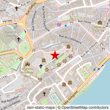 Carte de « Place du Château » sur OpenStreetMap