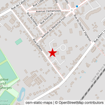 Carte de « Résidence Galliéni » sur OpenStreetMap