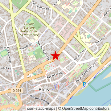 Carte de « Cinéma Les Lobis » sur OpenStreetMap