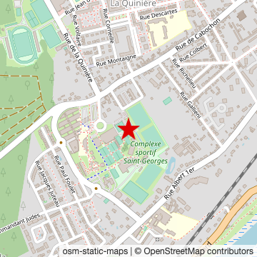 Carte de « City Stade » sur OpenStreetMap