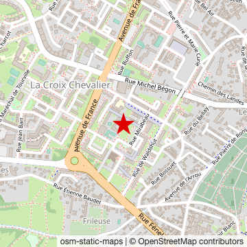 Carte de « École Mirabeau » sur OpenStreetMap