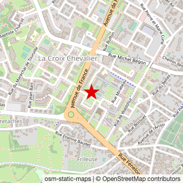 Carte de « Gymnase Marcel-Cerdan » sur OpenStreetMap