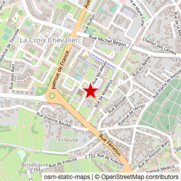 Carte de « Place de la Laïcité » sur OpenStreetMap