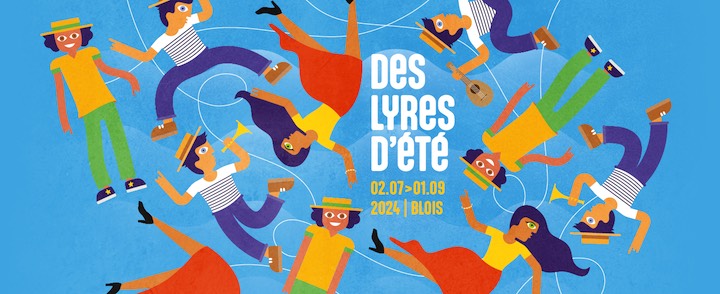 Des Lyres d’été. Du 2 juillet au 1er septembre 2024. Blois.