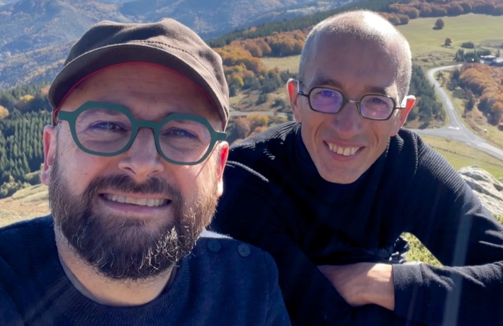 Portrait d’Erwan Martinerie et Emmanuel Lambert.