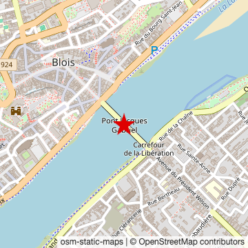 Carte de « Blois et ses alentours » sur OpenStreetMap