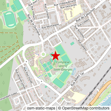 Carte de « City stade La-Fontaine » sur OpenStreetMap