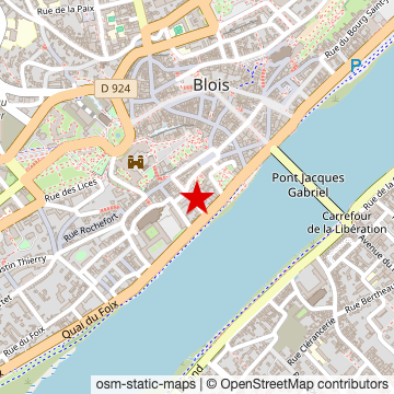 Carte de « Maison de la bd » sur OpenStreetMap