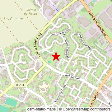 Carte de « Rues Maryse-Hilsz et Sadi-Lecointe » sur OpenStreetMap